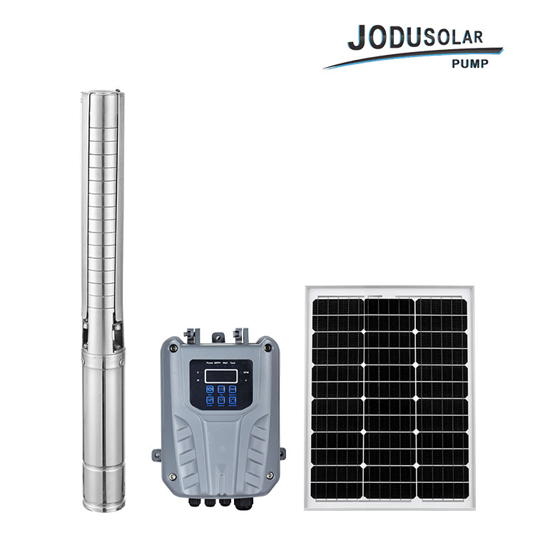 3-palcové AC/DC 750W-1100W SOLÁRNE ČERPADLO S PLASTOVÝM OBEŽNÝM KOLELOM